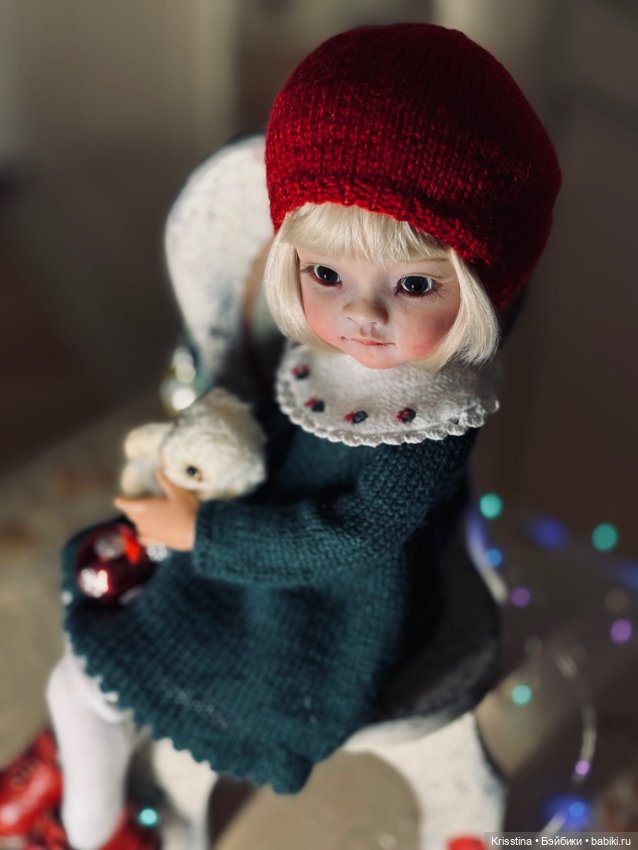 В ожидании праздника ..🎄 — ООАК Paola Reina (Паола Рейна) и испанских кукол: перерисовка (фото 3)