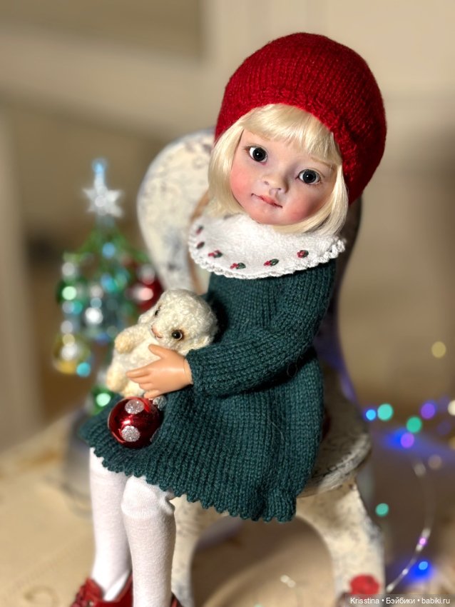 В ожидании праздника ..🎄 — ООАК Paola Reina (Паола Рейна) и испанских кукол: перерисовка