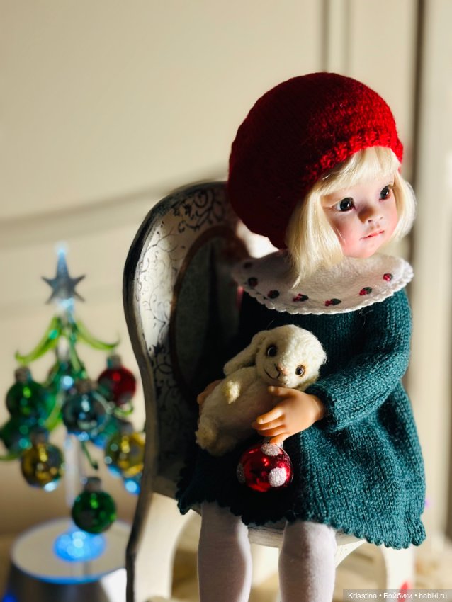 В ожидании праздника ..🎄 — ООАК Paola Reina (Паола Рейна) и испанских кукол: перерисовка (фото 2)