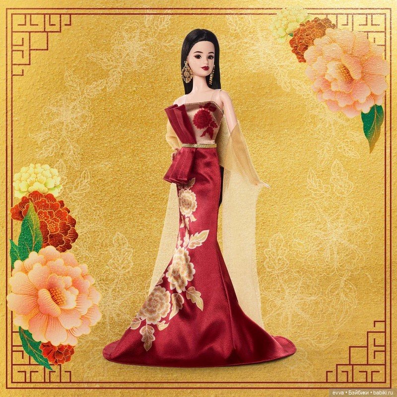Barbie 2026 Lunar New Year Doll, Mattel, 2025 (фото 2)