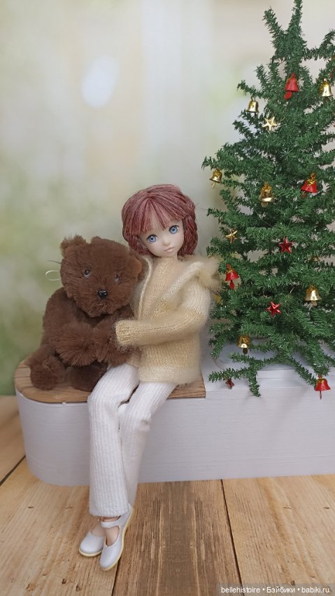 Наша новая коллекция мини-мишек из натурального меха норки "Dolce-Dolce" на выставке "Территория кукол" (фото 9)