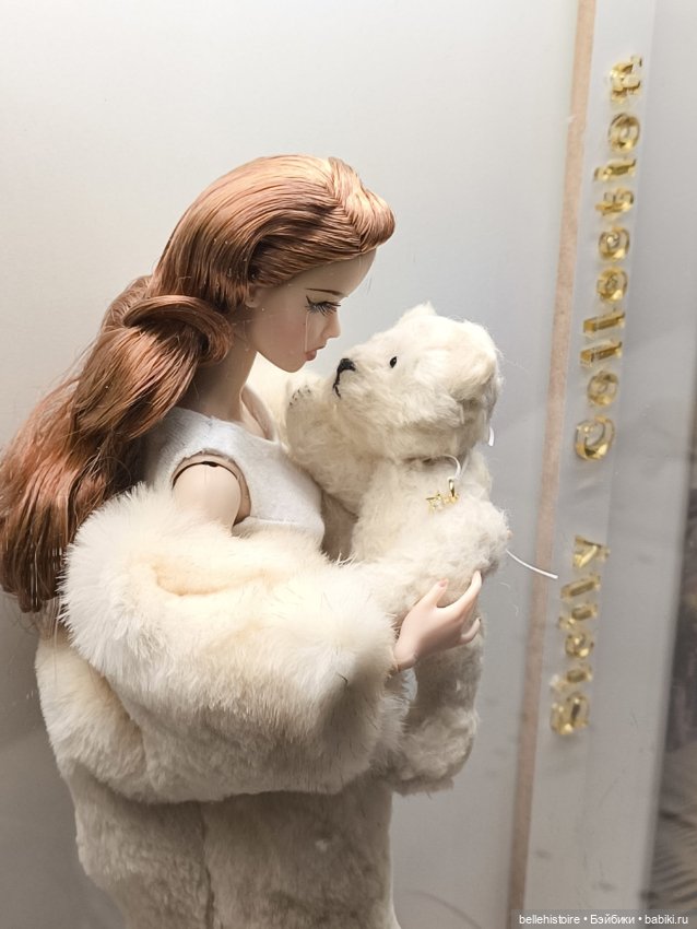 Наша новая коллекция мини-мишек из натурального меха норки "Dolce-Dolce" на выставке "Территория кукол" (фото 2)