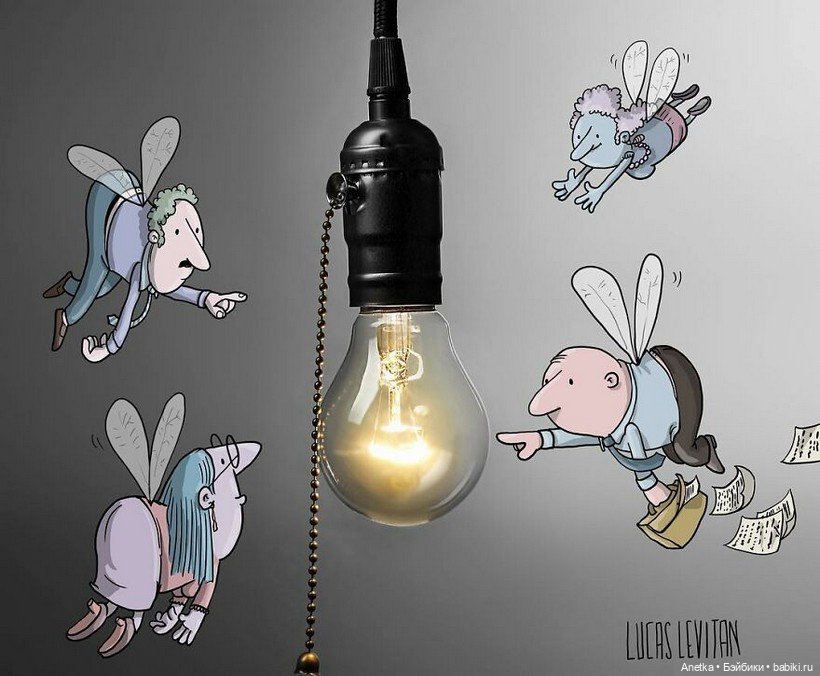 Юмор от Lucas Levitan — Интересное и необычное: фотоподборки