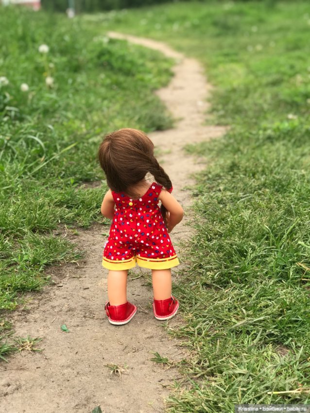 Фотографии кукол на улице 🤗