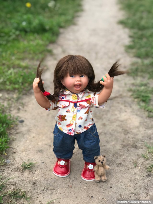 Фотографии кукол на улице 🤗