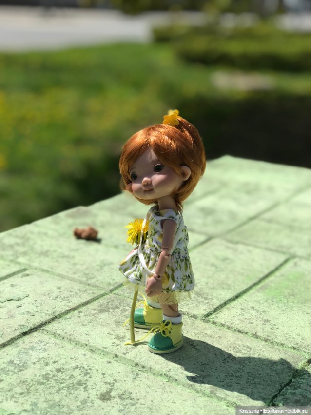 Фотографии кукол на улице 🤗