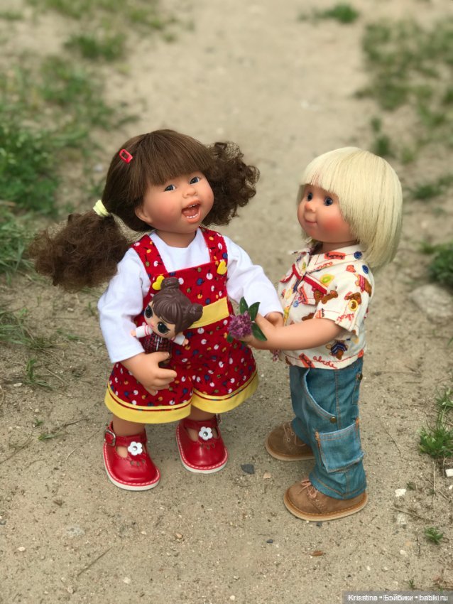 Фотографии кукол на улице 🤗