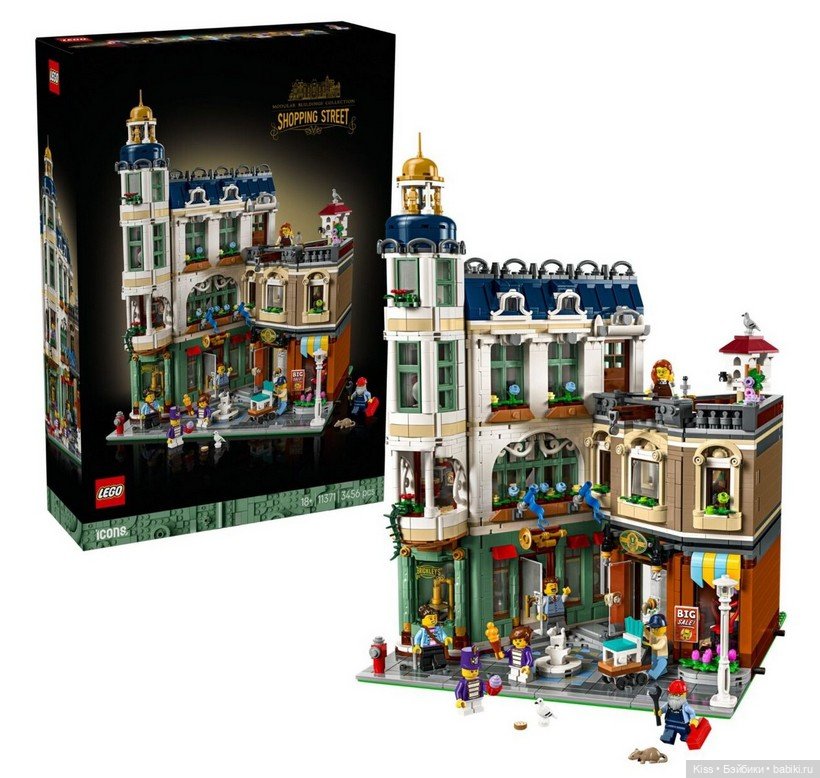 LEGO 11371 Shopping Street: модульное здание "Торговая улица" (фото 6)