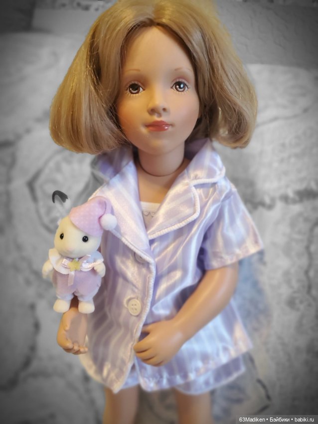 И мир в сиреневом цвете — Куклы Petitcollin (Петитколлин) и Sylvia Natterer: Minouche (фото 2)