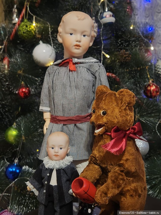 Антикварные леди и кавалеры у ёлочки🎄 (фото 8)