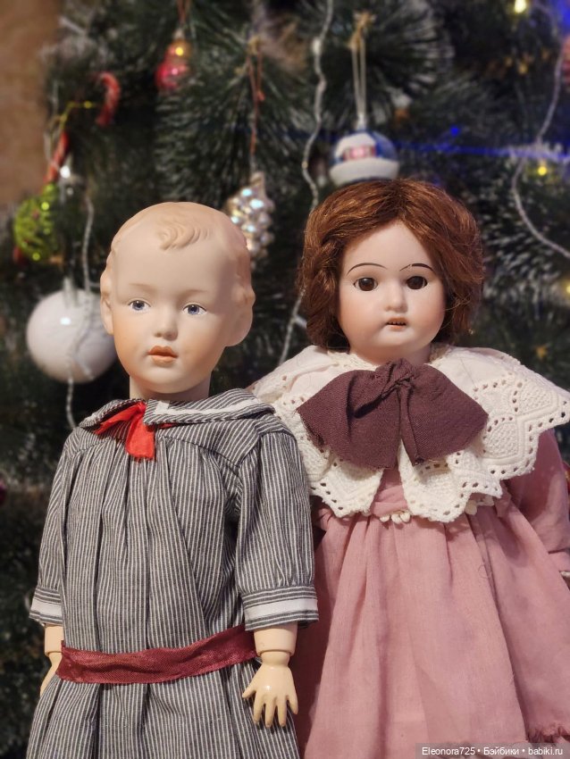 Антикварные леди и кавалеры у ёлочки🎄 (фото 10)