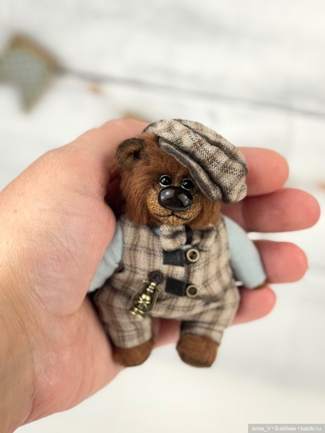 Тедди мишка Ромка — Авторские мишки Тедди и друзья: фото