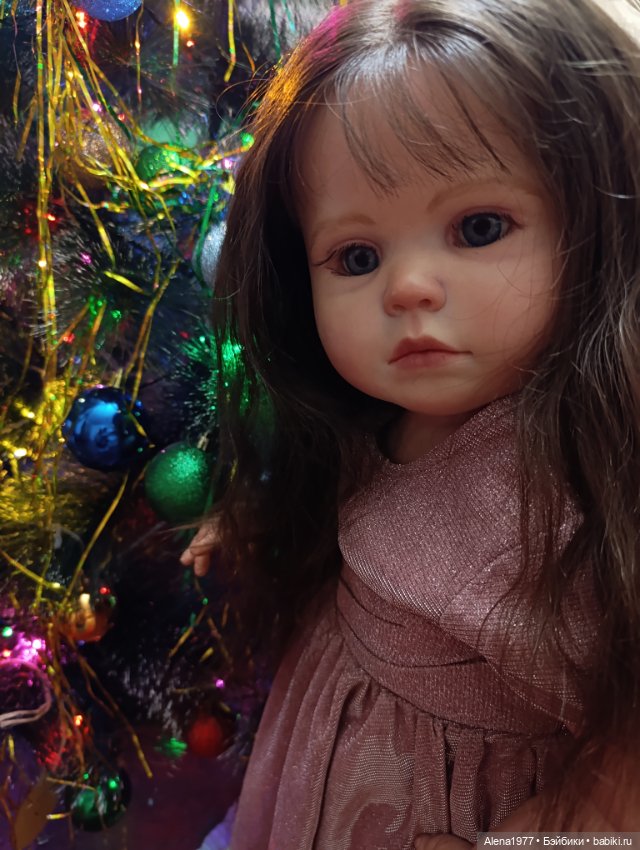 У ёлки 🎄🎄🎄 — Куклы Реборн (Reborn): домашние фото (фото 8)