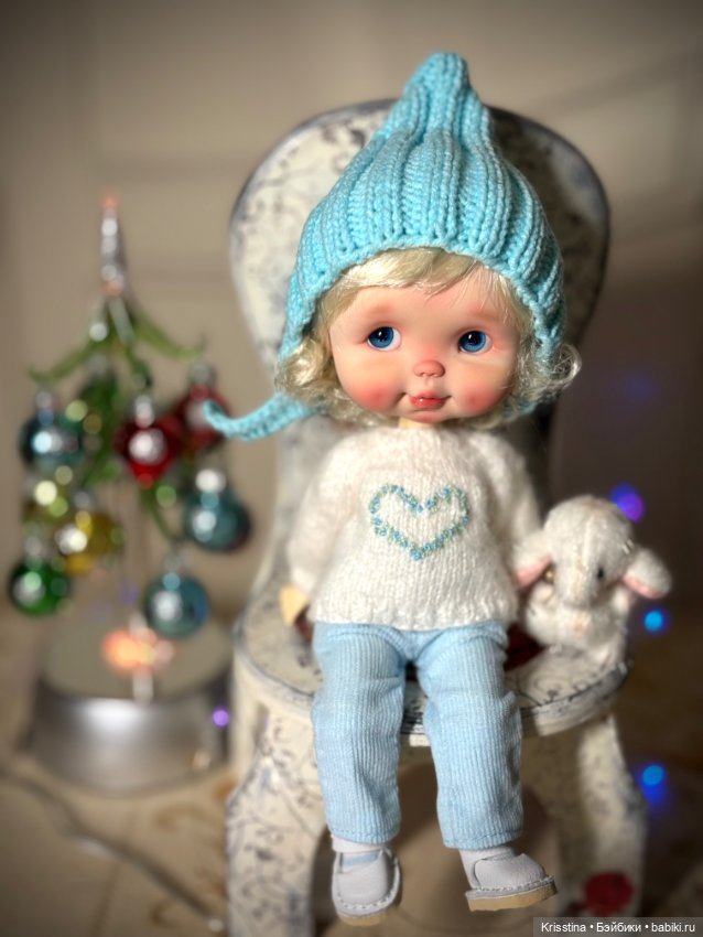 Новогодний подарок 🎁 — Домашние фото авторских кукол: личные коллекции