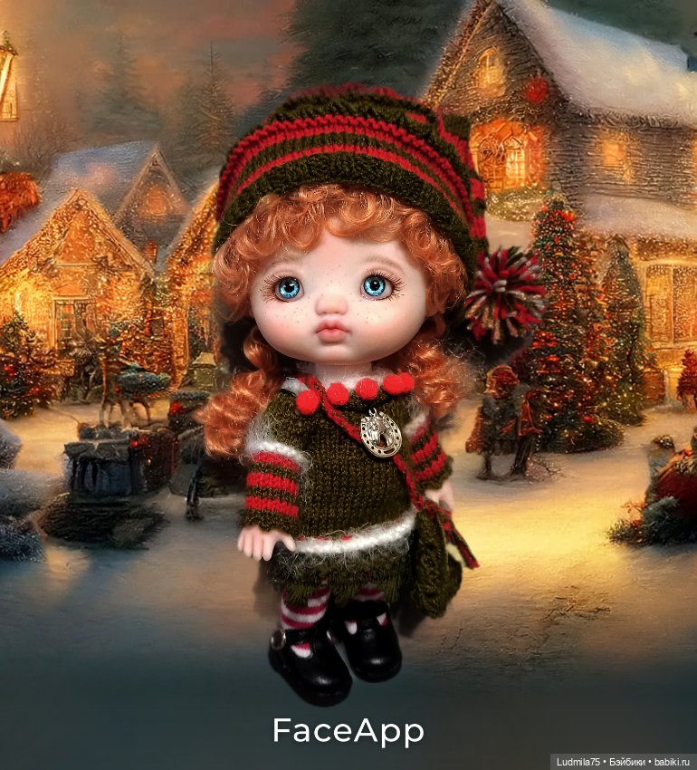 Новогодний гномик к вам в гости (фото 4)