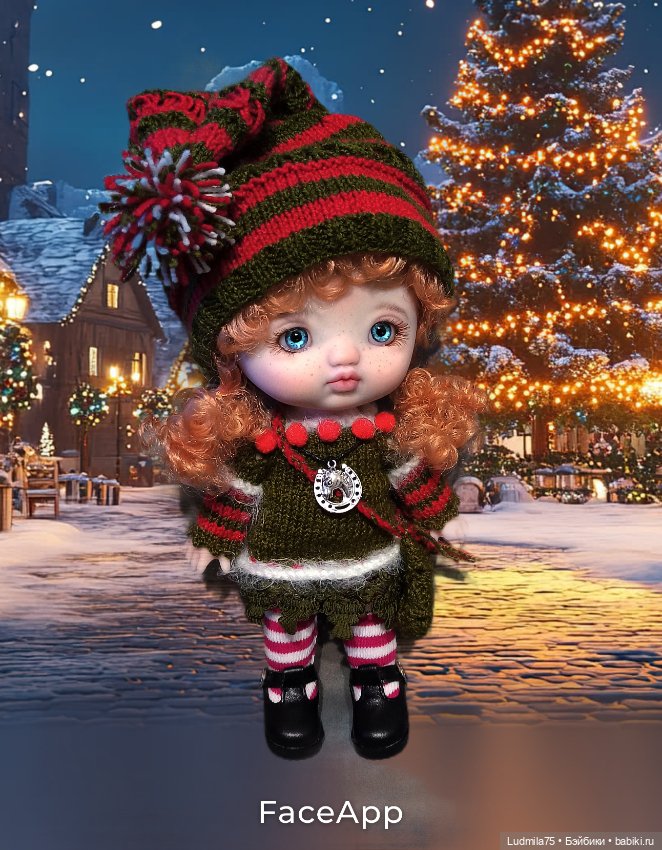 Новогодний гномик к вам в гости (фото 2)