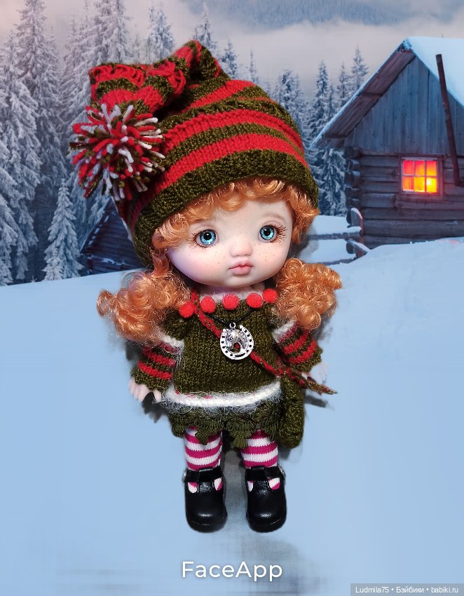 Новогодний гномик к вам в гости