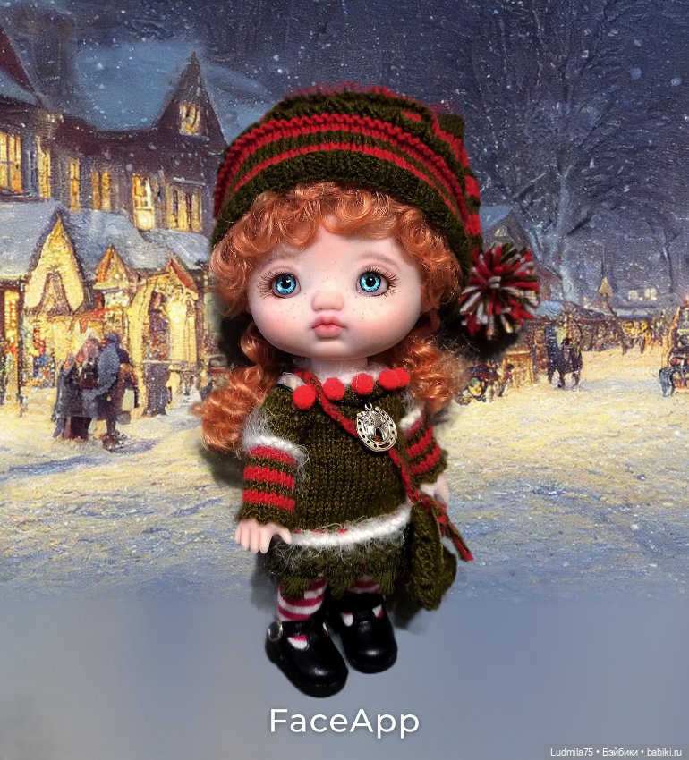 Новогодний гномик к вам в гости (фото 3)