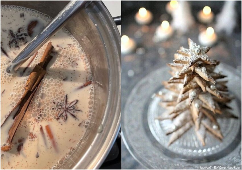 Новогодние печенья и зефир (фото 10)