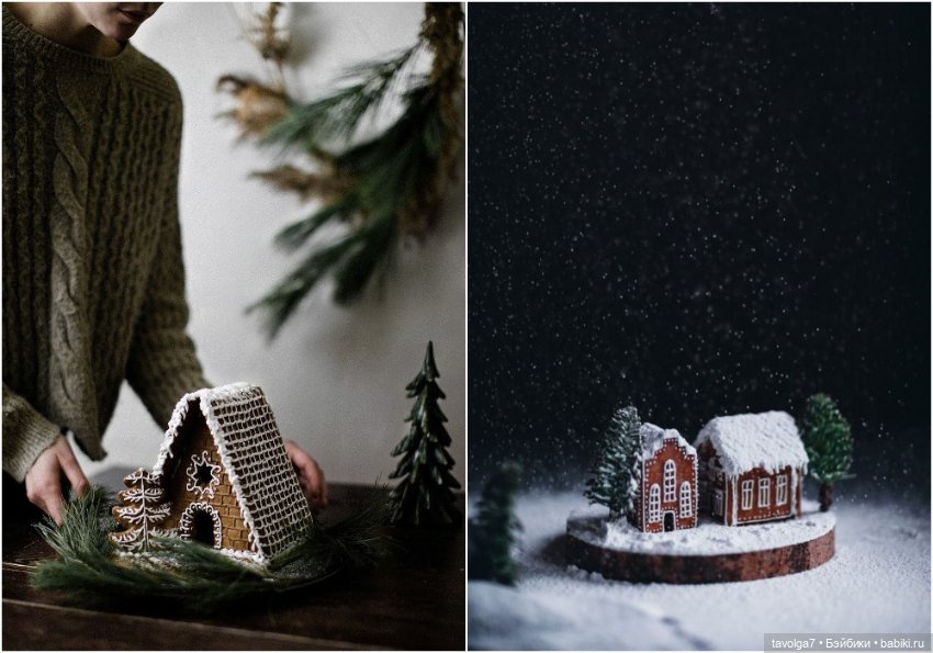 Новогодние печенья и зефир (фото 4)