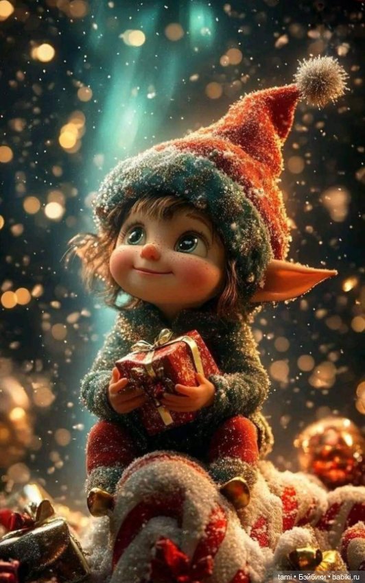 Новогодние эльфики дарят улыбки (фото 6)