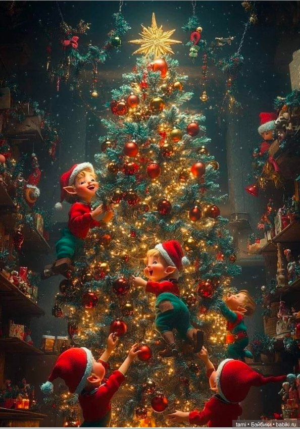 Новогодние эльфики дарят улыбки (фото 10)