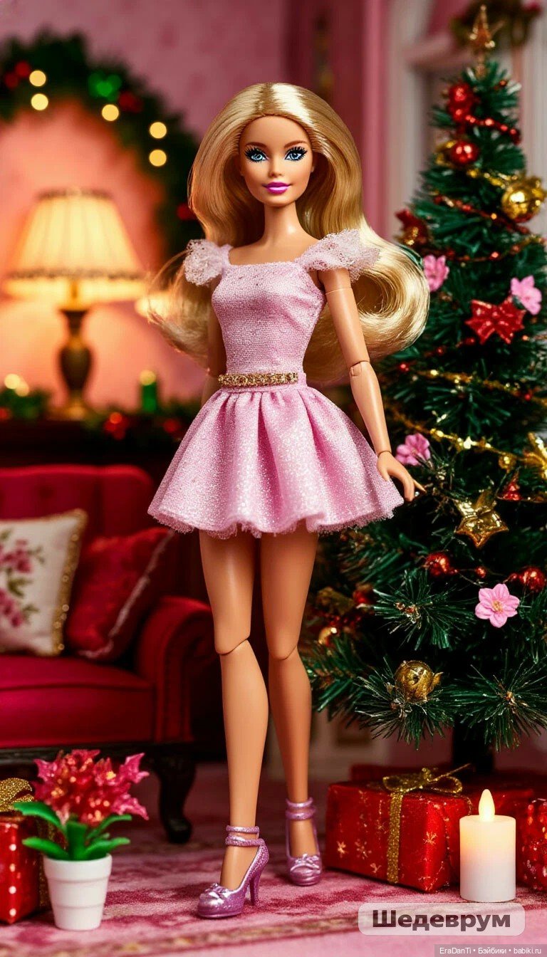 Нейробарби☃️ Рождество в кукольном домике (фото 2)
