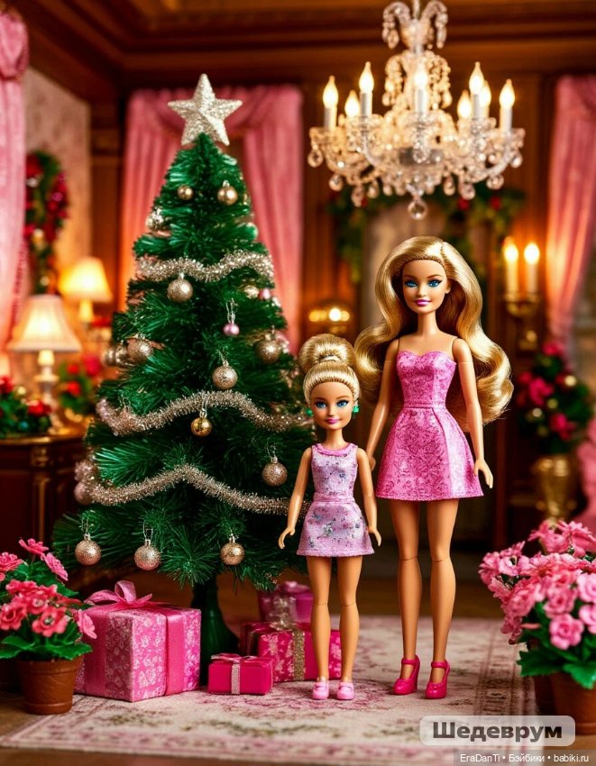 Нейробарби☃️ Рождество в кукольном домике (фото 7)