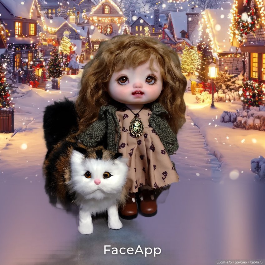 Мой ООАК для шарнирной куколки