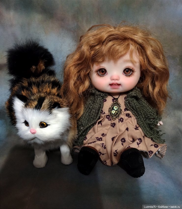 Мой ООАК для шарнирной куколки