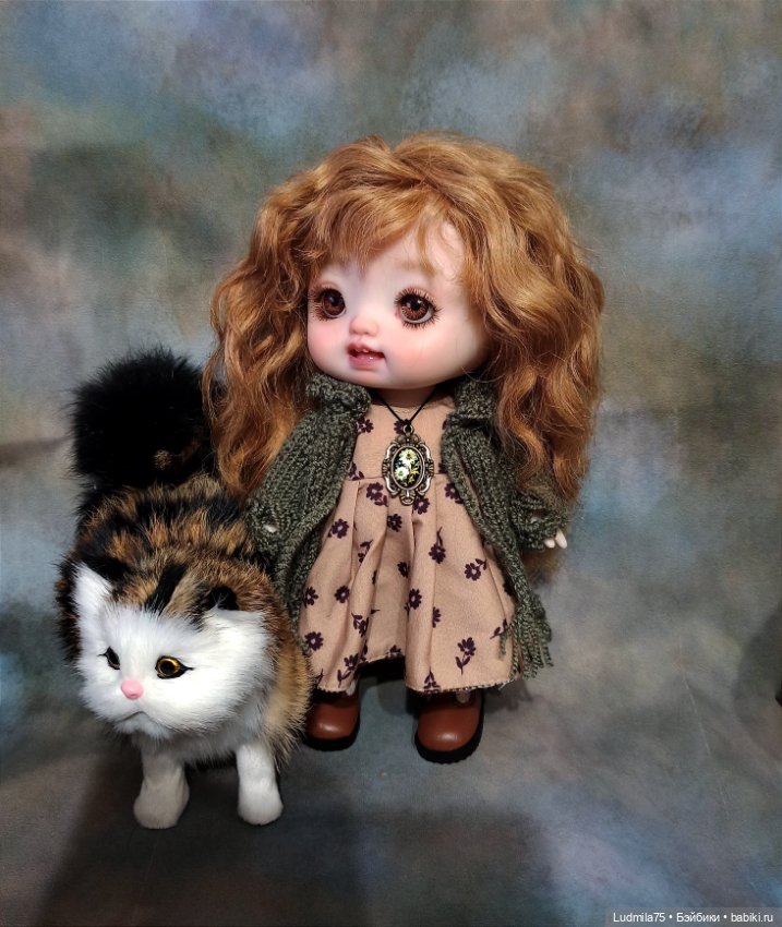 Мой ООАК для шарнирной куколки