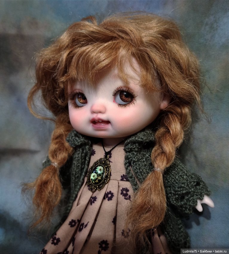 Мой ООАК для шарнирной куколки (фото 10)