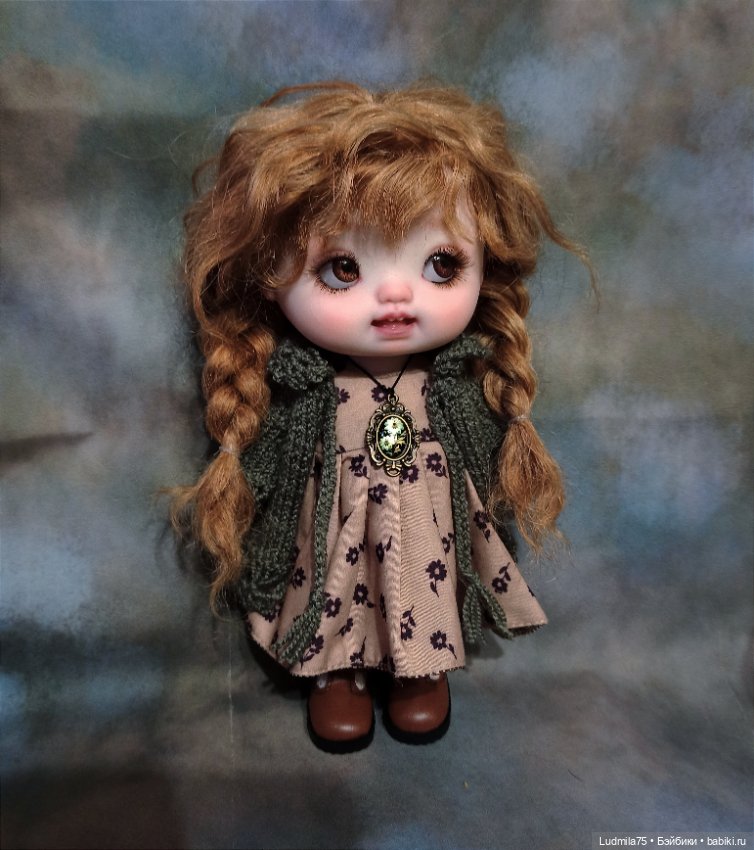 Мой ООАК для шарнирной куколки (фото 9)