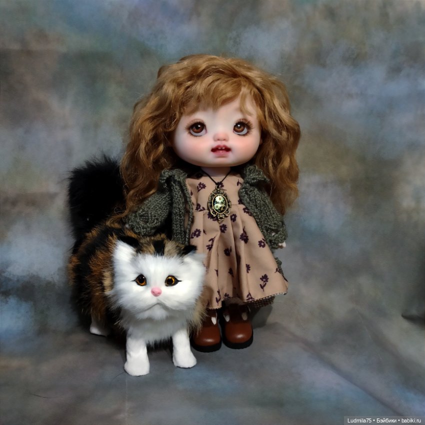 Мой ООАК для шарнирной куколки