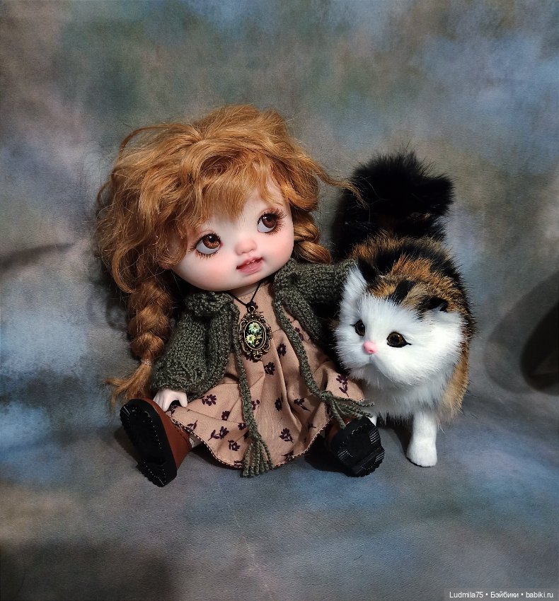 Мой ООАК для шарнирной куколки (фото 2)