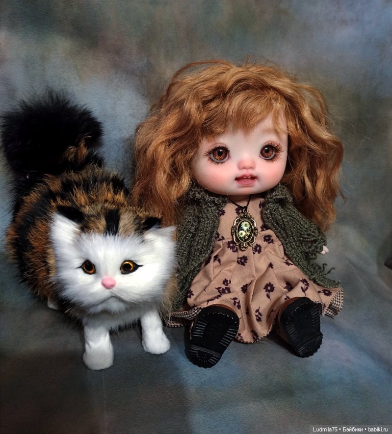 Мой ООАК для шарнирной куколки