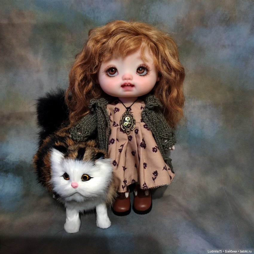 Мой ООАК для шарнирной куколки