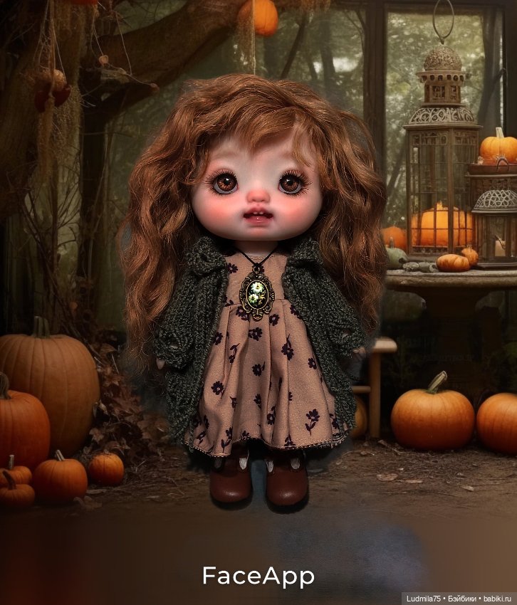 Мой ООАК для шарнирной куколки