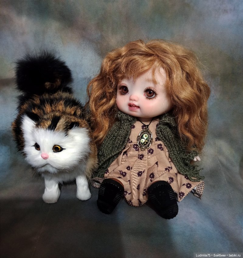 Мой ООАК для шарнирной куколки