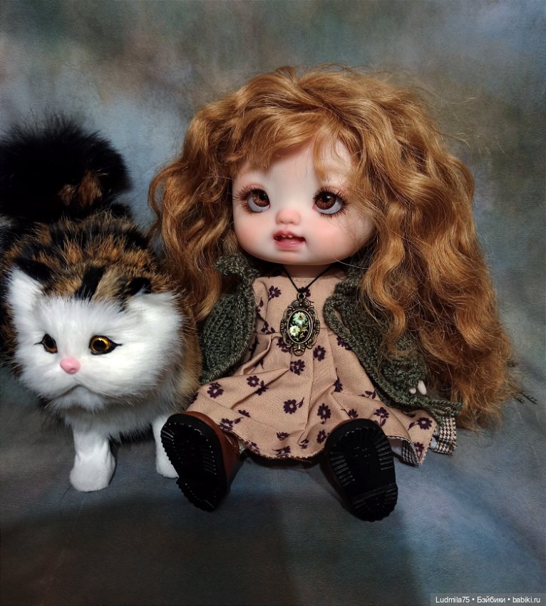 Мой ООАК для шарнирной куколки