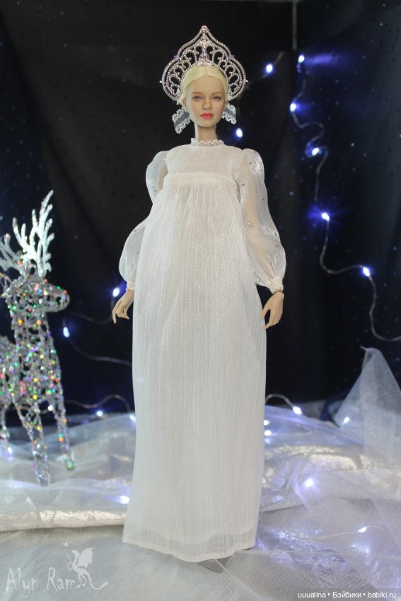 ООАК моего авторства Снегурочка (фото 2)