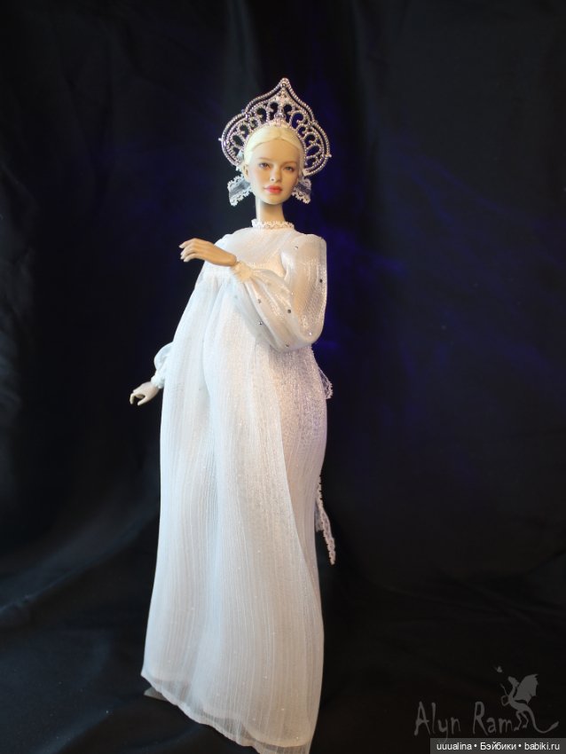 ООАК моего авторства Снегурочка