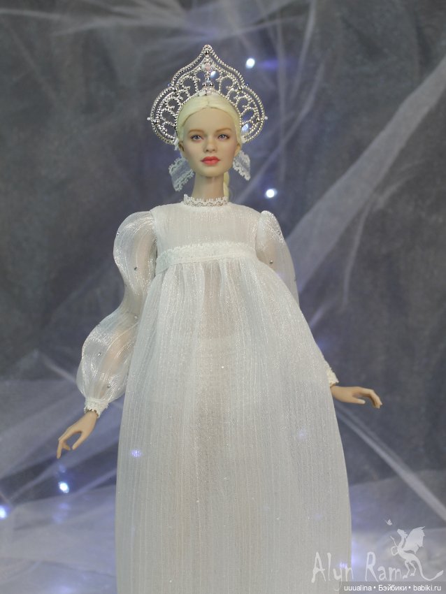 ООАК моего авторства Снегурочка (фото 5)