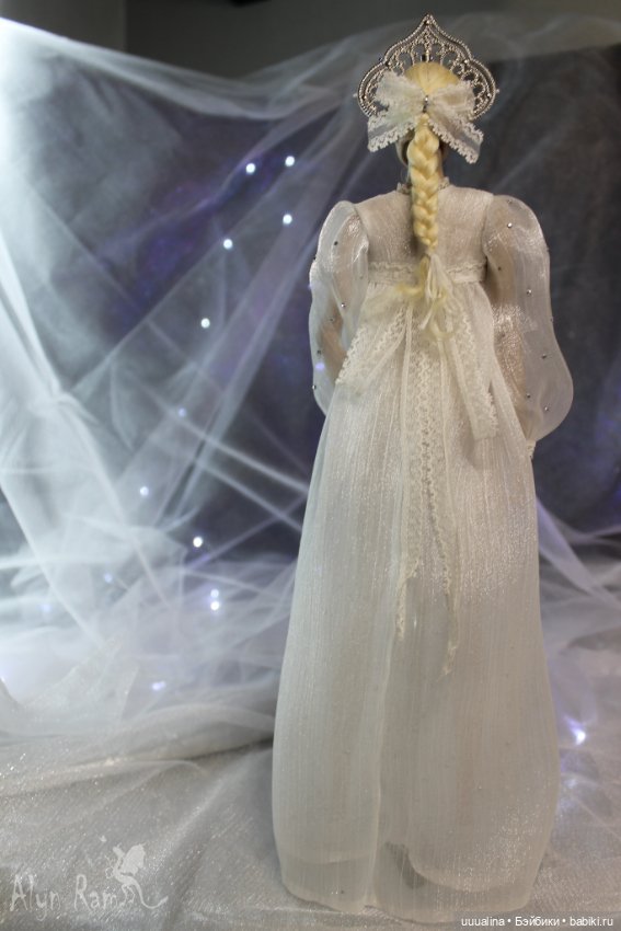 ООАК моего авторства Снегурочка (фото 10)