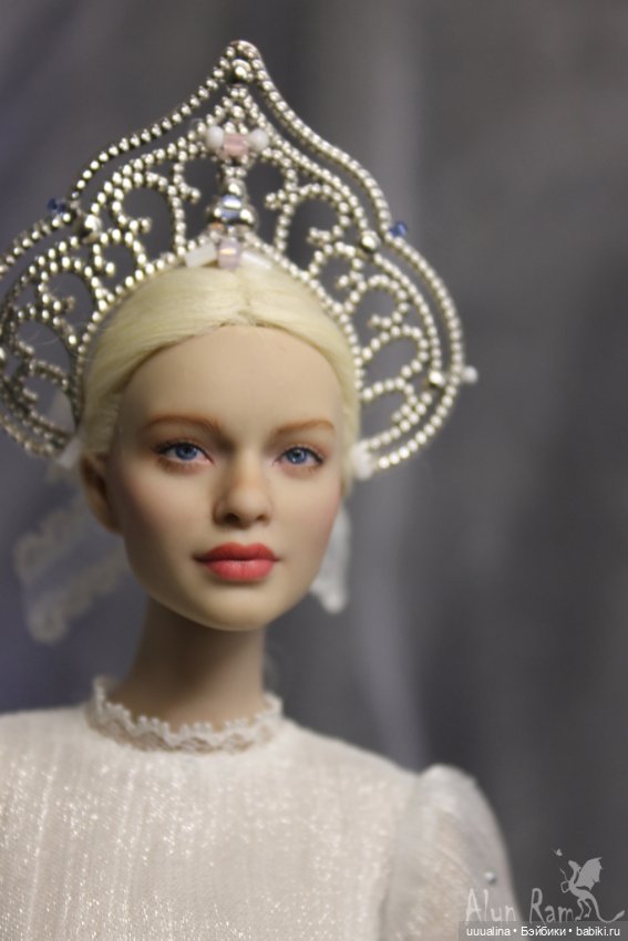 ООАК моего авторства Снегурочка (фото 8)
