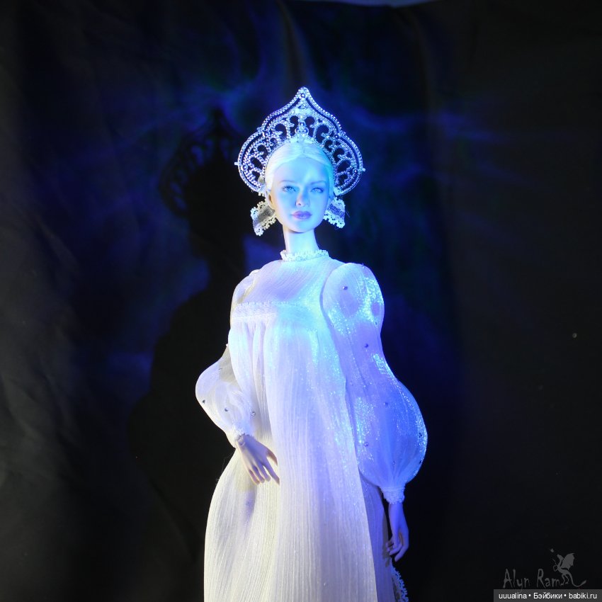 ООАК моего авторства Снегурочка