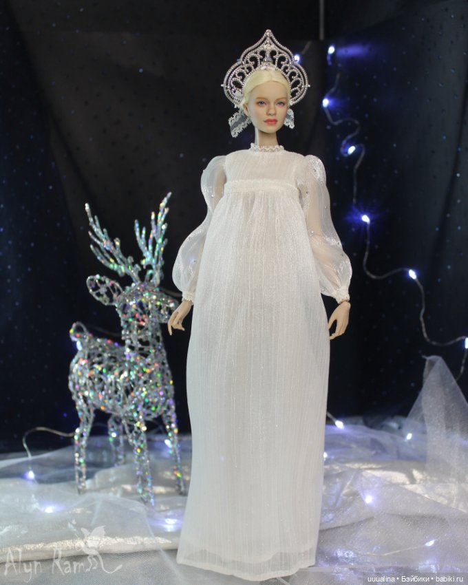 ООАК моего авторства Снегурочка