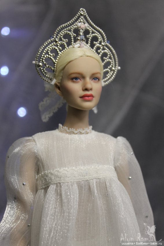 ООАК моего авторства Снегурочка (фото 7)