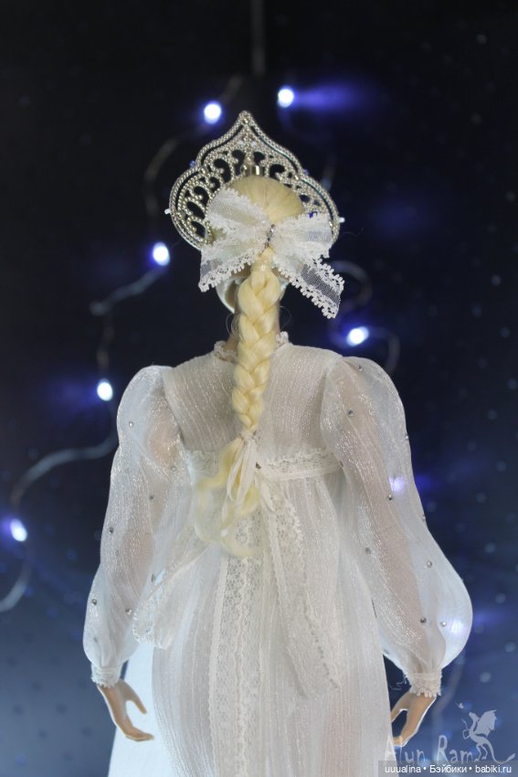ООАК моего авторства Снегурочка (фото 4)