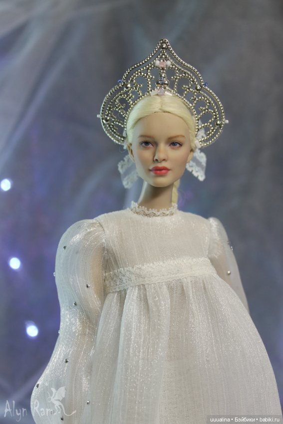 ООАК моего авторства Снегурочка (фото 9)